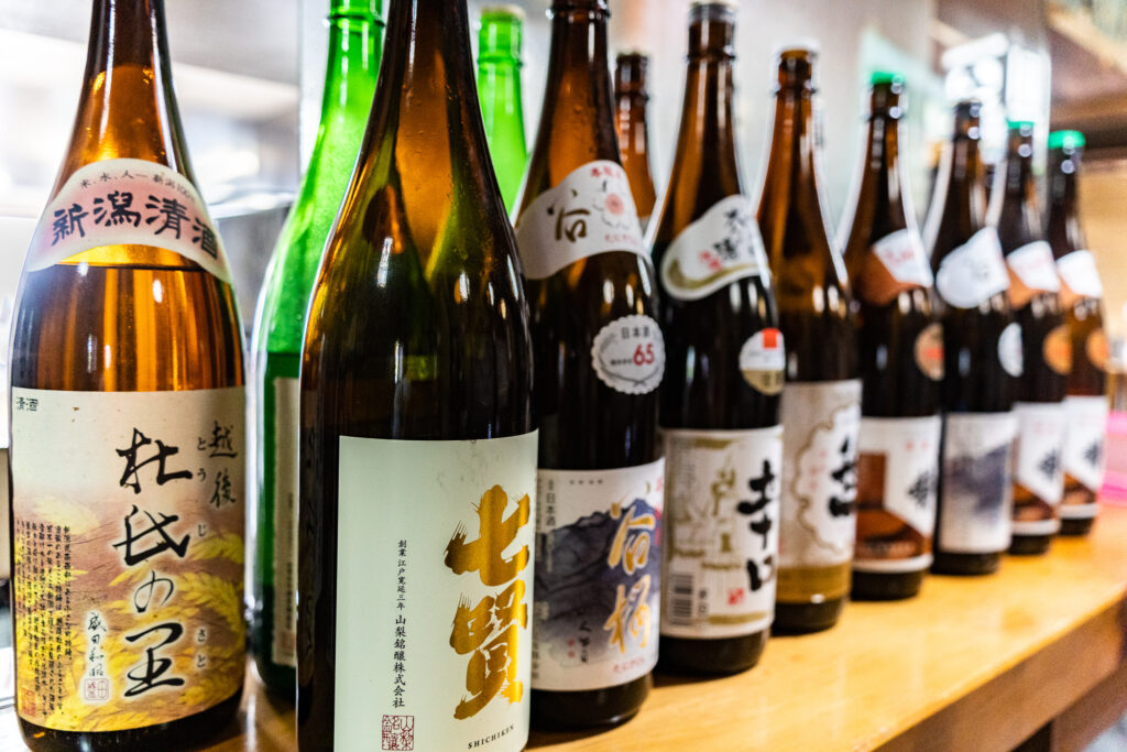 山梨の地酒飲み放題